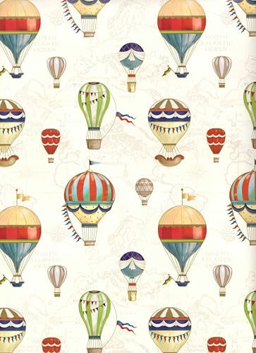 ARKRAFT Carta Regalo 3 Fogli 90 x 65 cm Prodotto in Italia confezione di carta Senza Plastica (18-9416)