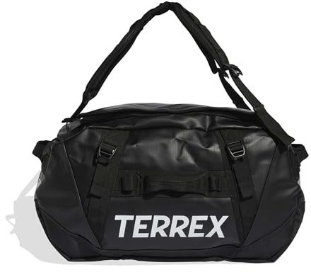 adidas Unisex Terrex Xperior Expedition Duffel 50L Duffel_Bag, Black, One Size