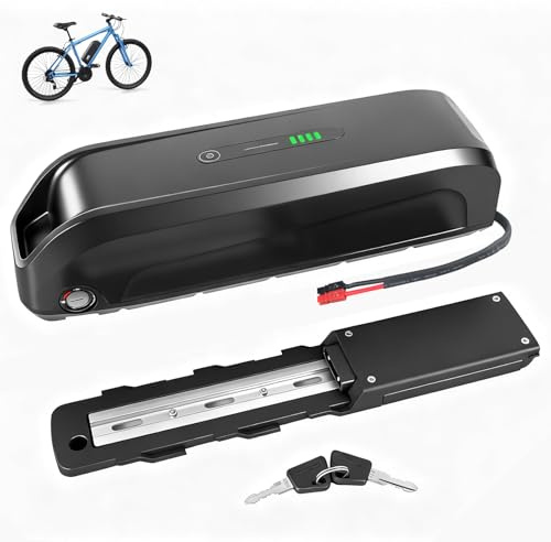 48V 15Ah Batterie Velo Electrique, Batterie vélo électrique avec BMS Intelligent 30A, Batteries 48v Lithium ION pour Roue de Conversion Bafang 250W-1000W et Autres vélos électriques