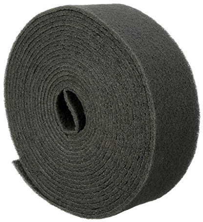 Rouleau de finition et de nettoyage Scotch-Brite, 100 mm x 10 m, grey/light grey, 1