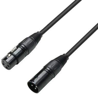 Adam Hall Cables 3 STAR DMF 0300 - Cable DMX de XLR macho a XLR hembra 3 m