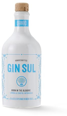 Gin Sul | 50cl | 43% ABV | Small Batch Craft Gin From Hamburg | Distilled with Mediterranean Citrus | Best Served With Your Favourite Tonic