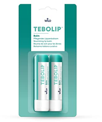 TEBOLip Lip Balm, for Irritated Lips and Corners of the Mouth, with Tea Tree Oil