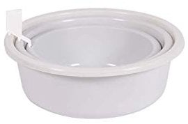 Cuvette ronde 3.2l 5l 7.9l x3 blanc cérusé