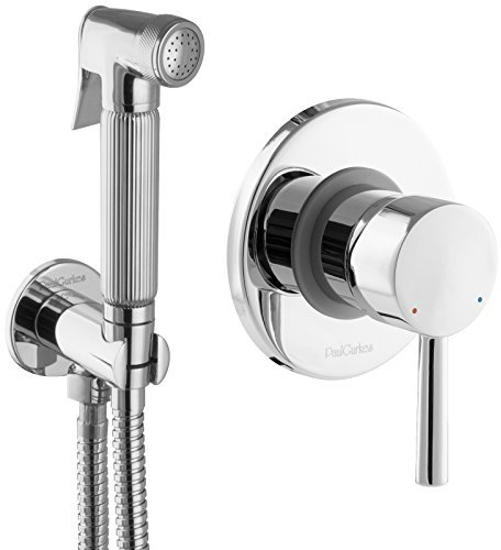PaulGurkes Bidet Set Unterputz WC-Brause Hygienedusche Intimdusche