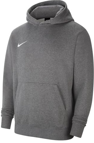 Nike Unisex Kinder Park 20 Hooded Sweatshirt, Charcoal Heather/White, 8 Jahre EU