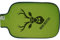 Manutextur Hugo Frosch Wärmflasche mit Namen - personalisiert - Motiv Elch - viele Farben & Motive – Wärmflasche - grün - Größe 19,5 x 31,5 cm - persönliches Geschenk mit Wunsch-Motiv und Wunsch-Name