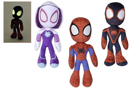Disney Plüschtier Spiderman Augen FOSFO 25 cm, Mehrfarbig (SB6315875809NPB)