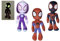 Disney Plüschtier Spiderman Augen FOSFO 25 cm, Mehrfarbig (SB6315875809NPB)