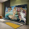 LINKGIN Home Kunstdruck Die Geburt der Venus Renaissance Berühmte Ölgemälde auf Leinwand Botticelli Reproduktion Inneneinrichtung Bilder 80x120cm rahmenlos