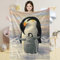 Pinguin Decke Geschenke für Kindergeburtstag, Flauschig Pinguin Flanell Decke für Mädchen Junge, 100 x 130 cm Weich Plüsch Pinguin Kuscheldecke Wohndecke für Baby Neugeboren Kleinkind Sofa Couch Bett