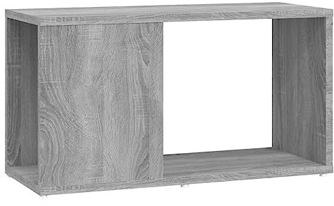 vidaXL Meuble TV Sonoma Gris 60x24x32 cm Bois d'ingénierie
