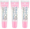 essence BIRTHDAY BOMB shiny lipgloss, Nr. 01, Transparent, natürlich, glänzend, strahlend frisch, schimmernd, vegan, ohne Parabene, ohne Mikroplastikpartikel, Nanopartikel frei, 3er Pack (3x10ml)