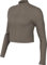 Nike Zenvy Dri-Fit-Longsleeve Mit Durchgehendem Reißverschluss Für Damen, Mink Brown/White, FV7423-233, 2XS