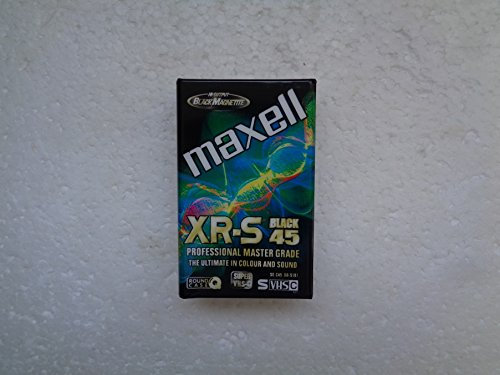 Maxell SE-C 45 XRS Black S-VHS-C Super Qualität