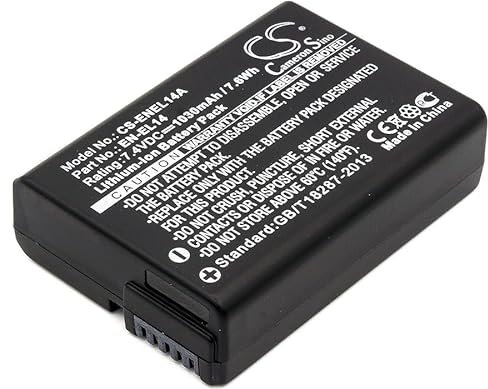 Battery for Nikon Coolpix P7000 Li-ion 7.4V 1030mAh - EN-EL14