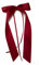 FlexiStore 10 Antennenschleifen, Deko Schleifen, Hochzeit, Autoschmuck, Autoschleifen, Bordeaux Rot