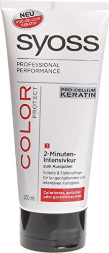 3x SYOSS - (COLOR PROTECT - 2-Minuten Intensivkur) zum Ausspülen , 250ml