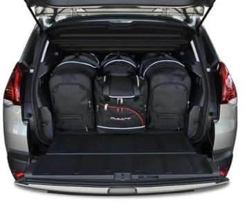 KJUST Dedizierte Autotaschen 4 stk kompatibel mit PEUGEOT 3008 I (T84) 2009-2016