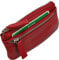GoBago Branco Schlüsseltasche Leder Schlüsseletui Schlüsselmappe Auto Etui Tasche (Rot)