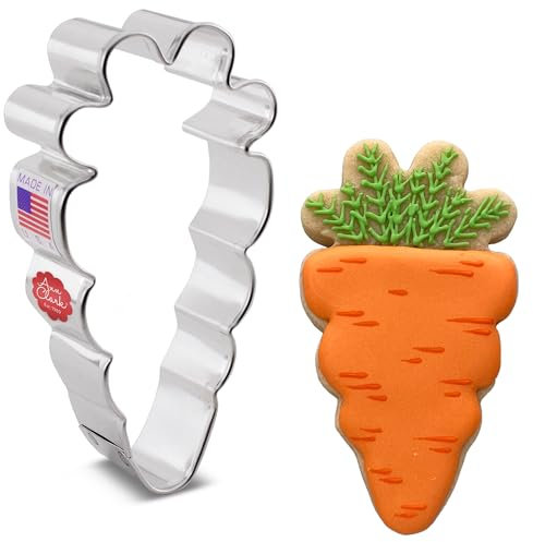 Ann Clark Cookie Cutters Cortador de galletas zanahoria - 10,2 cm