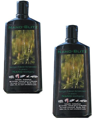 2x Nano-Blitz 500ml Reinigen Polieren Konservieren Reiniger Putzmittel Autopolitur (2)