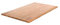 DELIFE Tischplatte Edge Akazie Natur 140x90cm Live-Edge