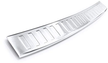 tuning-art L272 Edelstahl Ladekantenschutz passend für VW Golf 7 Variant 2017-2021, Farbe:Silber