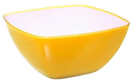5five - saladier d19cm square jaune moutarde