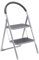 OurHouse 2 Wide Tread Steel Step Ladder, Indoor Use with Non-Slip Feet, Foldaway 2 Step Ladder, 150kg Max Weight, Strong and Sturdy, Folding Ladder for Household Use, 91cm Height Lightweight