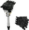 Zündverteiler für Chevy Tahoe C1500 K1500 C2500 K2500 K2500 5.0L 5.7L Small Block 305 350 New Distributor mit schwarzer Kappe