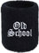 Old School Schweissband Biker Stickerei Schweißband Bestickt & Absorbierendes Frottee Hard Rock Rockabilly Handgelenk Arm Black Heavy Metal Wristband Festival Geschenk Schweiß-Armband