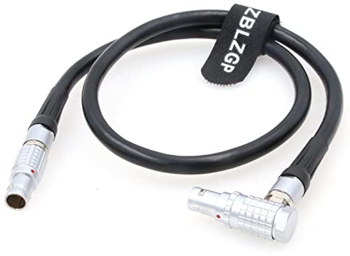 ZBLZGP Kinefinity KineMON Monitor Video Cable LCD EVF to Terra MAVO Camera 14 Pin Male to Elbow 14 Pin Male (60CM)