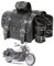 QJBOMTO Motorrad-Satteltaschen aus hochdichtem Leder,Gepäckträger-Seitentaschen mit Getränkehalter, wasserdicht, seitliche Werkzeugtasche, Aufbewahrungstasche für Motorrad, universell,1Paar,M,schwarz