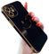 Vepbk Case for iPhone 12 Mini, Soft Silicone Case Cover with Cute Pattern Design Thin Slim Flexible TPU Bumper Shockproof Rubber Coloured Shell Back Cover Phone Case for iPhone 12 Mini,Black