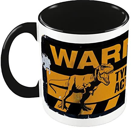 PYRAMID Jurassic World 3 - Avertissement - Mug intérieur coloré 315ml