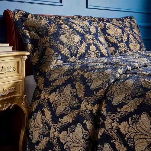 Paoletti Shiraz Pillowsham,Navy,65 x 65cm