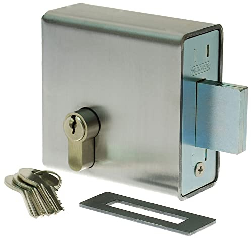 GATEMASTER Weld-In Double Throw Euro Deadlock - 40mm Case Width