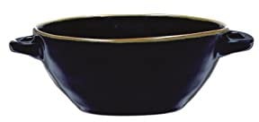 Thun Rose & Tulipani - Ciotola zuppa con manici Concerto Blu Cobalto