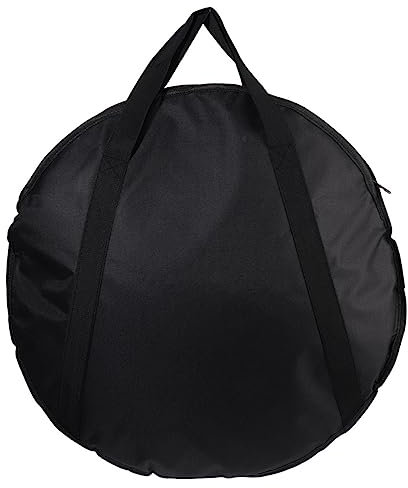 Supvox Reisebehälter Runde Aufbewahrungstasche Für Becken Gepolsterte Tasche Becken-Pack Reise-Organizer Make-Up-Organizer-Tasche Schwarzer Handgepäck-Koffer Organizer Für Rucksack