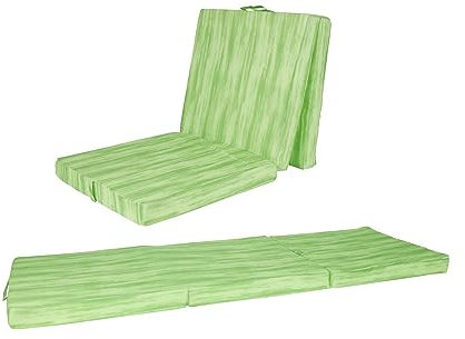 Sesua Faltmatratze Gästematratze Klappmatratze Kindermatratze hellgrün grün 190x64cm