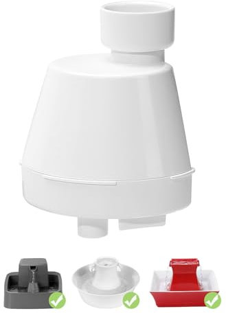 Boîtier de Filtre de Remplacement pour Fontaine à Chat Compatible avec Avalon, Butterfly, Creekside, Pagoda, Sedona, Seascape, Seaside Fontaine à Eau pour Chien, 1 pièce