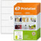 Printation Ordnerrücken Etiketten breit 190 x 58 mm weiß bedruckbar - 2500 Ordneretiketten selbstklebend breit auf 500 DIN A4 Bogen BigPack 1x5-5 pro Blatt - 190x58 58x190 Ordner-Rückenschilder 58