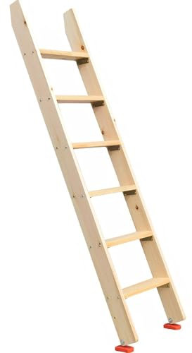 UFOOU Rv Bunk Bed Ladders, Bunk Bed Ladder Replacement Ladder, Bunk Bed Ladder Solid Wood For Dorms, Bedrooms, Apartments, Hotels(Medium)