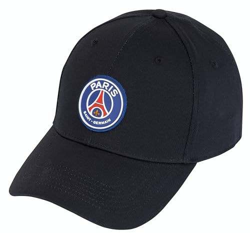 PSG Offizielle Kollektion Paris Saint Germain – Größe verstellbar, Schwarz , Einheitsgröße