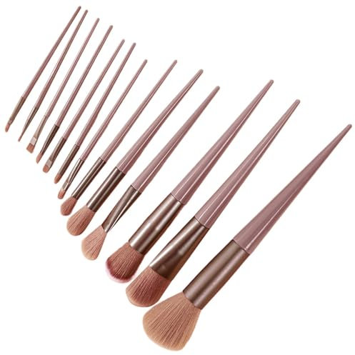 Set pennelli trucco,Set pennelli trucco professionale - Kit di pennelli per trucco professionale ad asciugatura rapida 13X | Set di pennelli per il viso Pennelli per trucco diversità per principianti