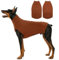 Katzinst Hundepullover,Hund Pullover für Große Hunde,Strickwaren Pullover Hund, Dickes Material Pullover Haustiermantel für Winter, Fleece Hund Pullover für Pitbull Labrador,Karamell,2XL