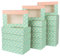 GXFCING 24 Stück Keksschachtel mit Sichtfenster 21,5 x 14 x 5,1cm Kuchenboxen Gebäckkarton Transportbox Geschenkbox für Weihnachten Party Kuchen Cookie Muffins Kekse Cupcakes Verpackung
