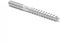 HKB® Stockschrauben M 8 x 80 mm Stahl verzinkt, Doppelgewindeschrauben, Holzschrauben, Doppelseitige Dübelschrauben 10 Stück