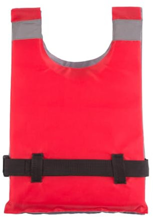 Giubbotto Salvagente Adulto Gilet Salvataggio Adulti Con Reflettenti, Di Buoyanza 75N, Regolabile Per Nuoto, Pesca, Materiale Oxford + Spugna, 30x45cm